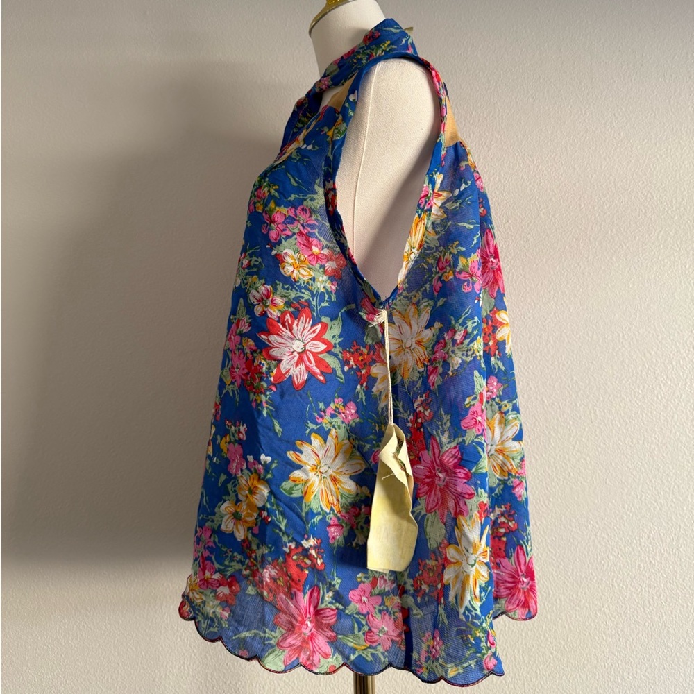 ARATTA SILENT JOURNEY FLORAL SEQUINS EMBROIDERED WOMENS SZ M NWT - Picture 4 of 6